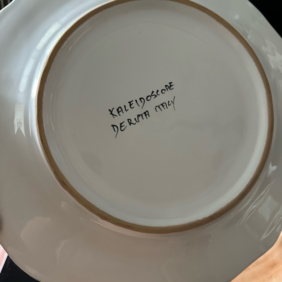 DERUTA KALEIDOSCOPE DINNER PLATE - Lot Of 6 - Picture 11 of 12